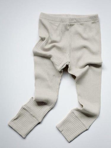 The Simple Folk Ribbed Legging, Ecru